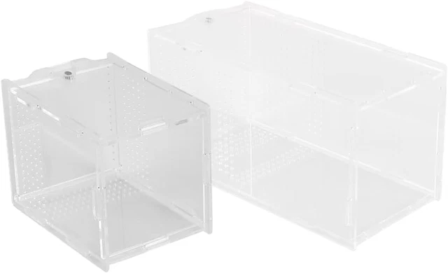 Terrario In Acrilico Keweni Per Insetti E Rettili - 20x12x12 Cm, Design Anti-Fuga - Foto 6