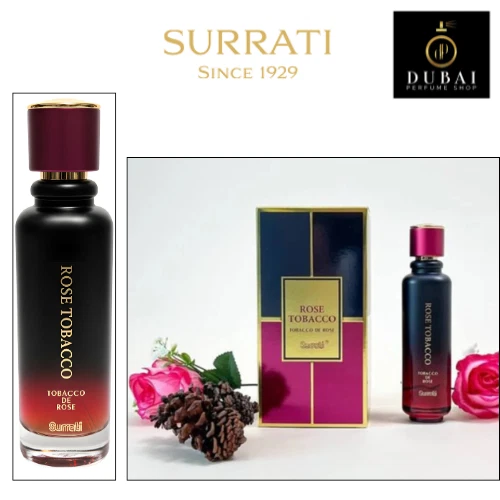 rose tobacco surrati ROSE TOBACCO BY SURRATI EDP 100ml Dubai Arabia Perfume Scent Spray Oud  Fragrance £17.99