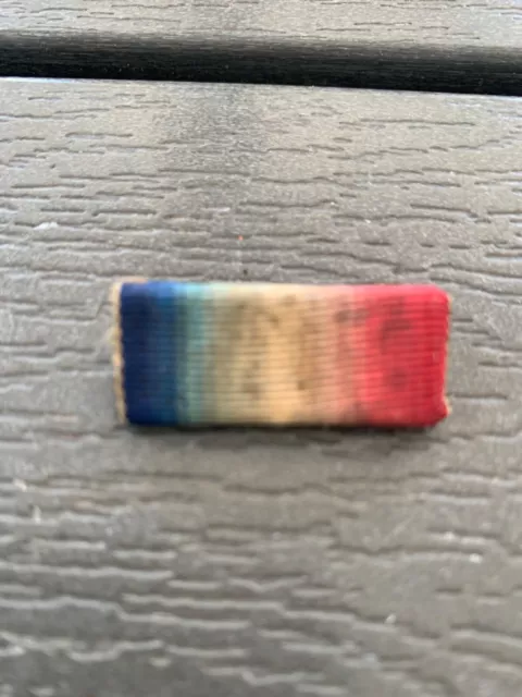 WW 1 Canadian /British Ribbon Bar  #1