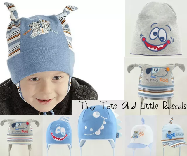 Baby Boys Toddler Spring Autumn Winter Cotton Elastic Hat Cap newborn 2 Years