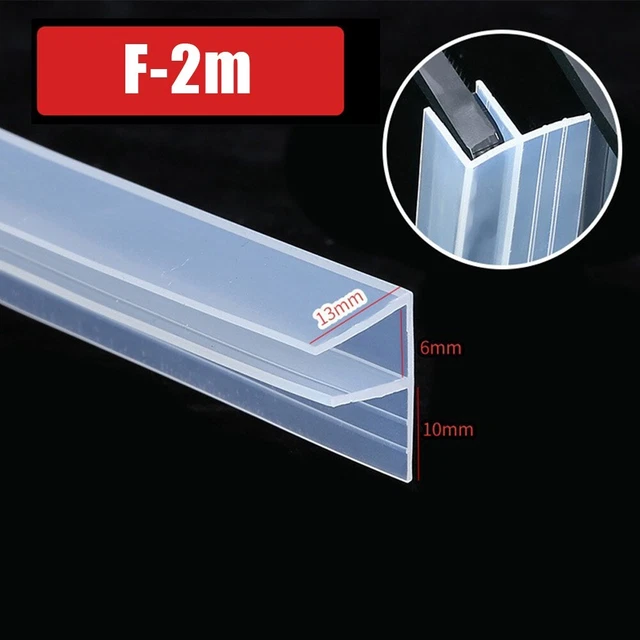 Sella tu ducha con forma duradera 2m F transparente baño ducha tira de sello