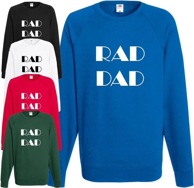Felpa Rad Dad Radicale Padre Papà Festa del Papà Divertente Cool Regalo di Natale
