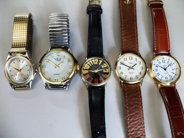 Gentek, Milano, Tali, Timex & The Oyster 5 Pre-Owned & Nos Men's Watches