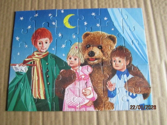 cpsm ORTF Bonne Nuit les Petits Nounours, Nicolas et Pimprenelle