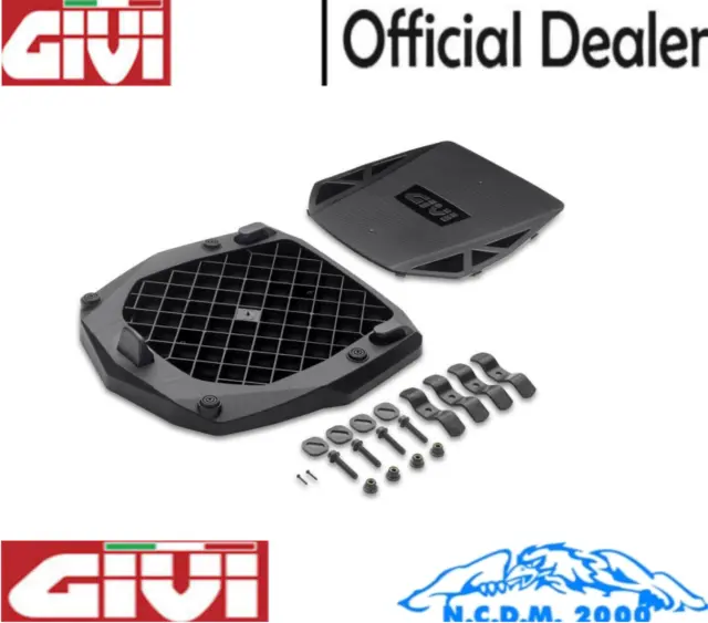 Placa Universal Bauletto Monokey Original GIVI + Kit de Montaje E251