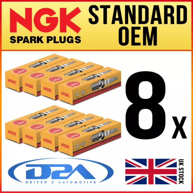 8x NGK DR8EA 7162 Standard Spark Plugs *Wholesale Price SALE*