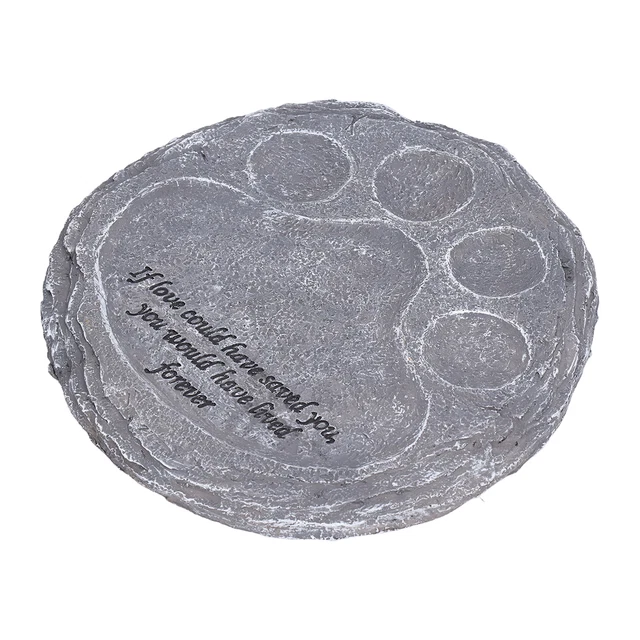 (Supplier Specification: Rock Color))Dog Memorial Stone Exquisite Durable