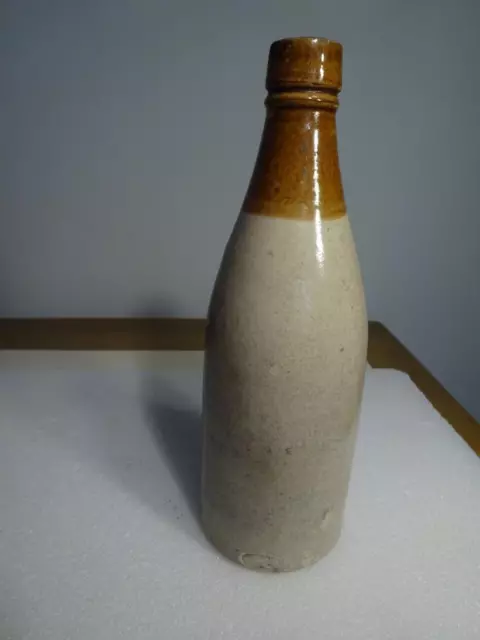 PRE-PRO 1qt Stoneware Beer Bottle "MOERLEIN'S OLD JUG LAGER" VG Cincinnati Ohio 3