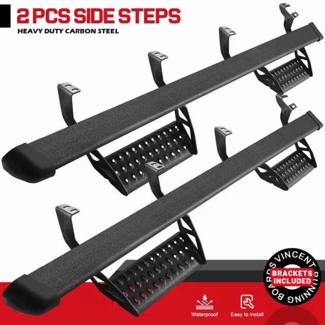 RUNNING BOARDS FOR 20222024 Toyota Tundra Crew Max Cab 3" Nerf Truck