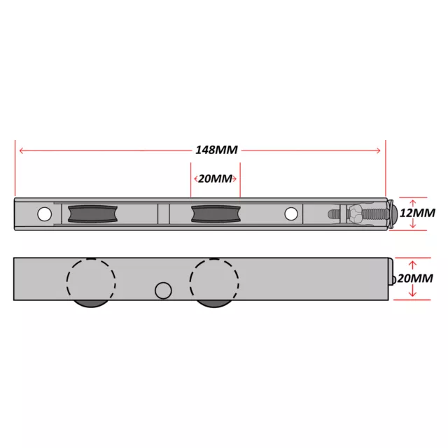 Ruote scorrevoli porta patio per porte UPVC legno alluminio porte acciaio inox 3