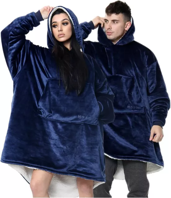GC GAVENO CAVAILIA Oversized Hoodie Blanket Women Men - Sherpa Fleece  Blanket - £32.96 - PicClick UK