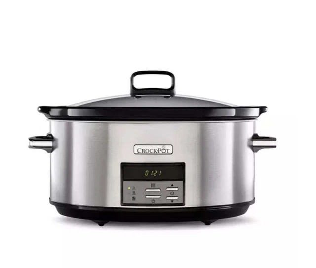 CROCKPOT CSC066 TIME Select Slow Cooker, 5.6L RRP £74.99 £70.80