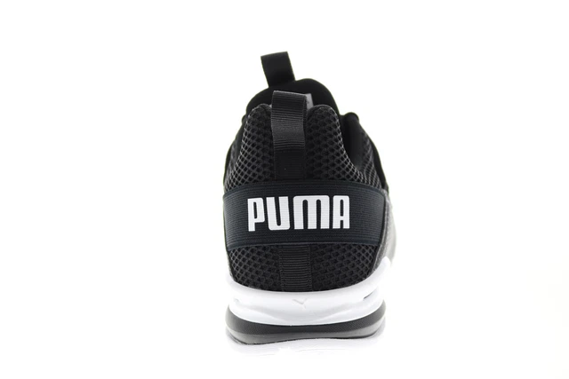 Puma Axelion LS 19438405 Mens Black Mesh Lace Up Athletic Running Shoes 7