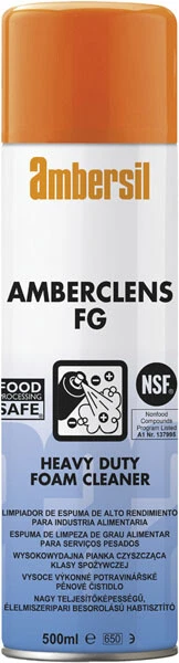 Ambersil 30241 Amberlcens Nsf A1 pulitore schiuma resistente registrato confezione da 6 da 500 ml