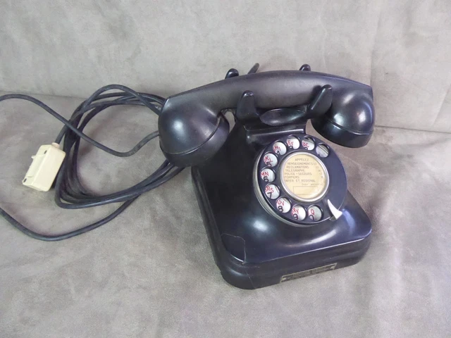 Téléphone à cadran des années 50 - Canada