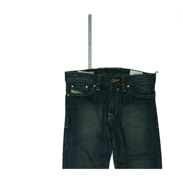 Pantaloni jeans Diesel Safado bambini ragazzi stretch taglia 10 anni usati blu scuro NUOVI 2