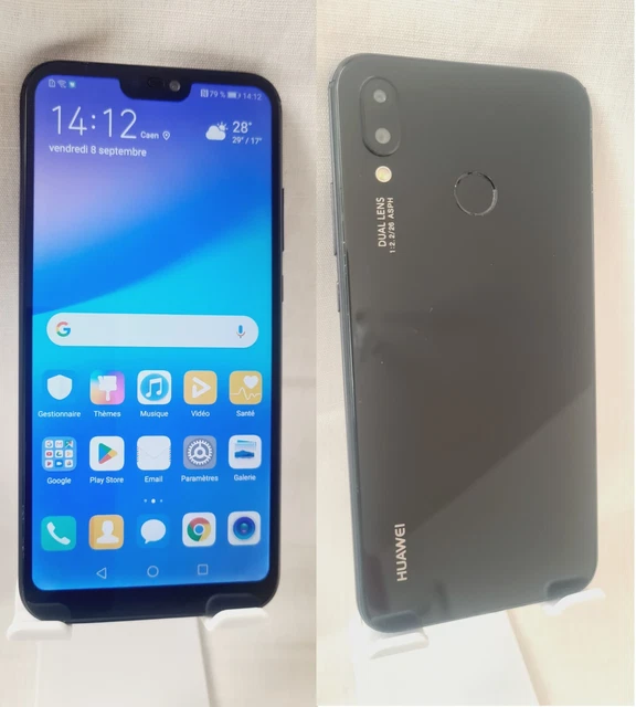 SMARTPHONE HUAWEI P20 Lite ANE-LX1 64Go 4Go - 5.84"- Noir -SIM unique ...