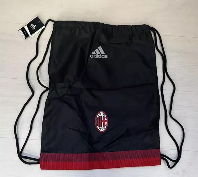 4700/191 ADIDAS AC Milan Tasche Fußball Regale für Schuhe Waschtasche 48X39