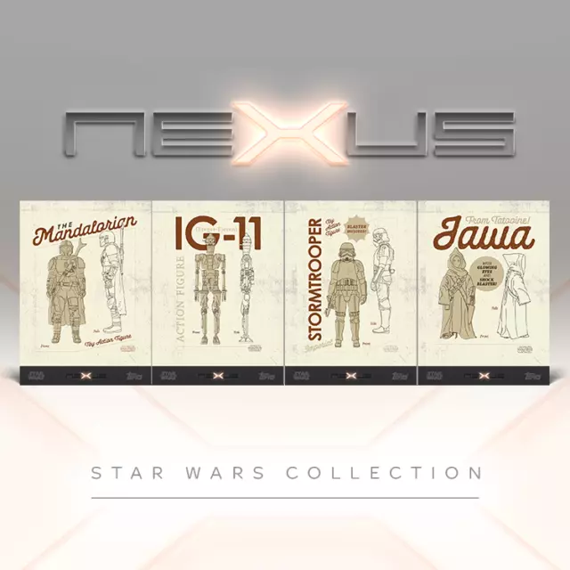 Star Wars Nexus - Wave 2 - Set 2 - Topps UK. SOLD OUT!