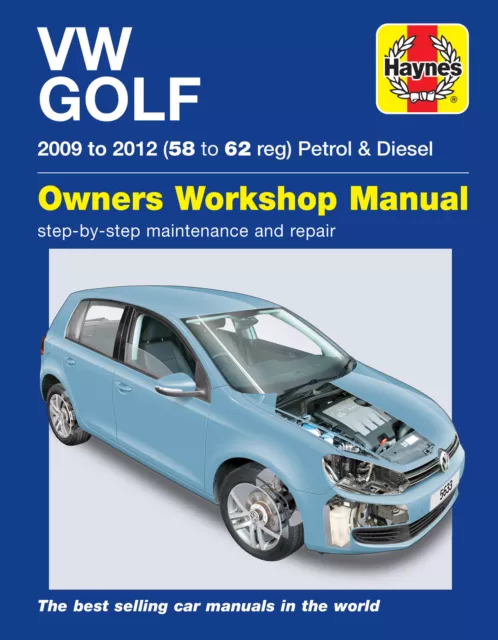 Golf Petrol & Diesel (09 - 12) Haynes Repair Manual (Paperback)