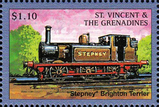 MNH Eisenbahn Stepney Brighton Terrier Dampflok Lokomotive England Uk / 314