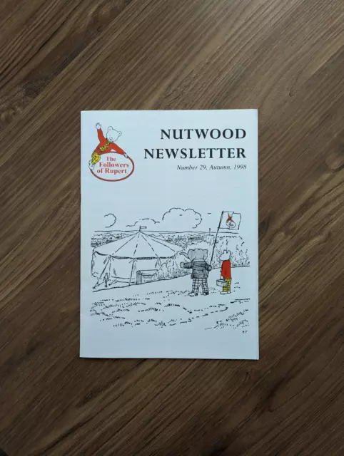 Rupert the Bear Nutwood Newsletter - Number 29, Autumn 1998