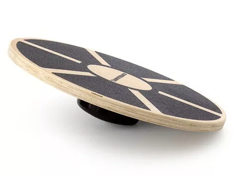 Balance Board Wackelbrett Kreisel Therapiekreisel aus Holz - ø 41 cm 2