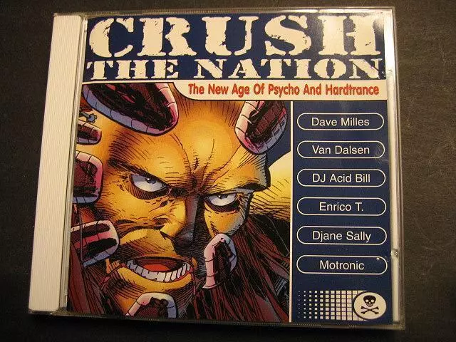 Crush The Nation The New Age Of Psycho Don't Stop Music Records Sampler Cd