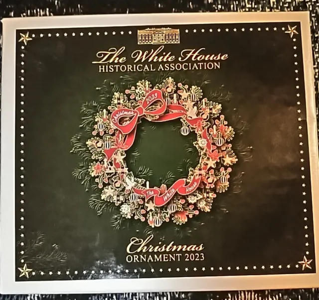 The White House Historical Association Christmas Ornament 2023, New In Box