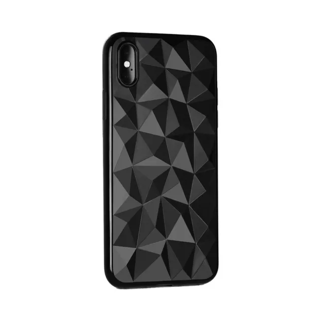 Coque Silicone Motifs Geometriques Prism Pour Xiaomi Redmi Note 7 Noir