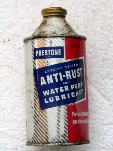 Vintage Prestone Cooling System Anti-Rust & Water Pump Lubricant Union Carbide