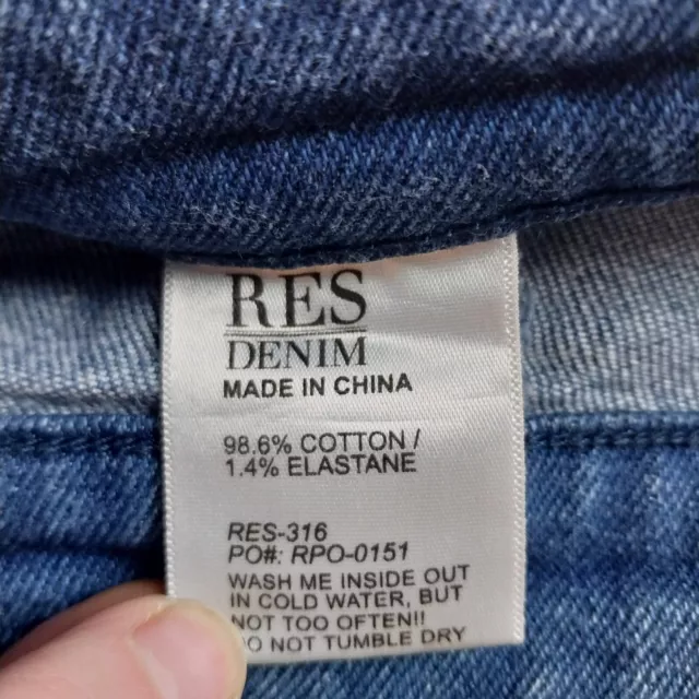 RES Denim Skirt   -  Size 29  -   Great Condition   -  Blue 3