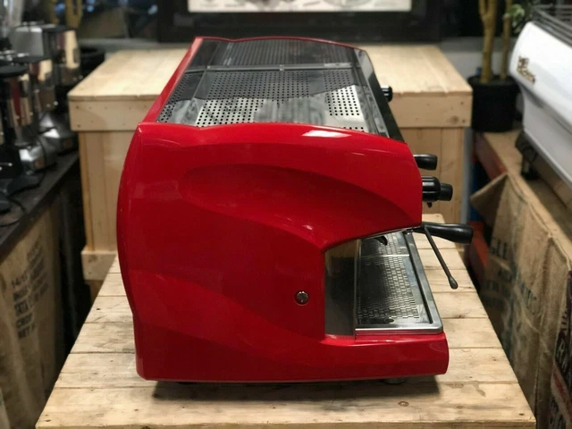 Wega Polaris 3 Gruppi Rossa Macchina Caffe' Espresso Caffe' Commerciale... 8