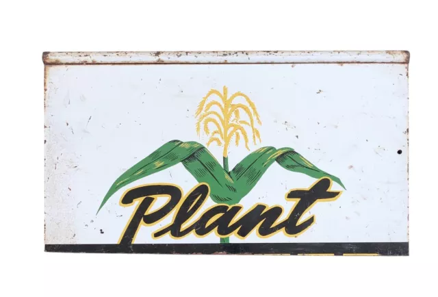 Antique Plant Metal Sign ~ farming, agriculture, plants, advertising