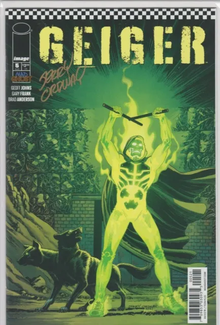 Image Comics Geiger #5 Jerry Ordway Variant Cover Signed by the Artist