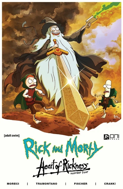 Rick and Morty Heart of Rickness #4 Cover B Variant Comic Book 2023 - Oni Press
