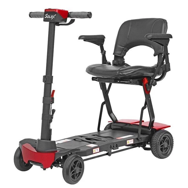 SOLAX FOLDING BOOT Mobility Scooter Lithium Battery EX DEMO MODEL £