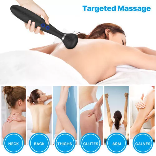 Handheld Vibrating Massage Magic Full Body Therapy Motor 10 Speed Massager Wand 2