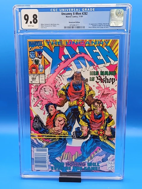 Uncanny X-Men #282 CGC 9.8 🔥 Newsstand 🔥  1st Appearance Bishop 1991