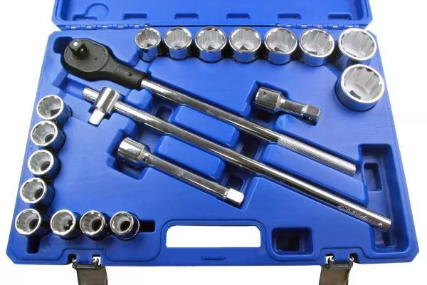 Us Pro 20Pc 3/4 Dr 12Pt Socket Wrench Set 19 - 50Mm 1383