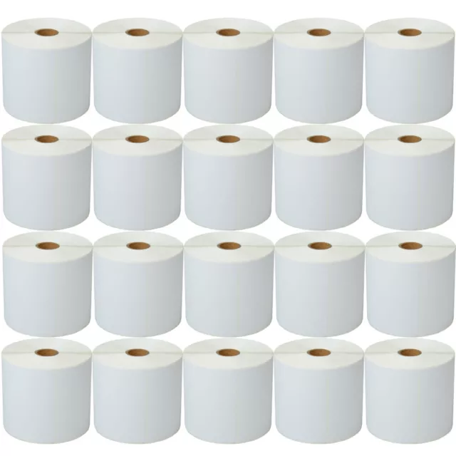 20 Rolls 4"x6" Direct Shipping Labels For Zebra LP-2642 ZP-450 500 labels/Roll