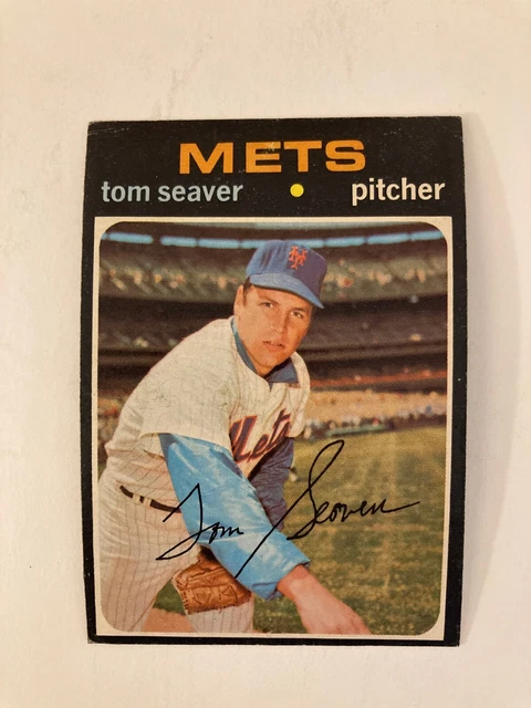 1971 Topps Set Break-TOM SEAVER Baseball Card#160 id#9 Mets Red Sox CENTERED 1971 Topps Set Break-TOM SEAVER Baseball Card#160 id#9 Mets Red Sox CENTERED