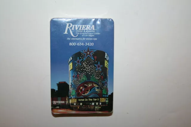 New Sealed Vintage Riviera Las Vegas Hotel Casino Playing Cards Deck A