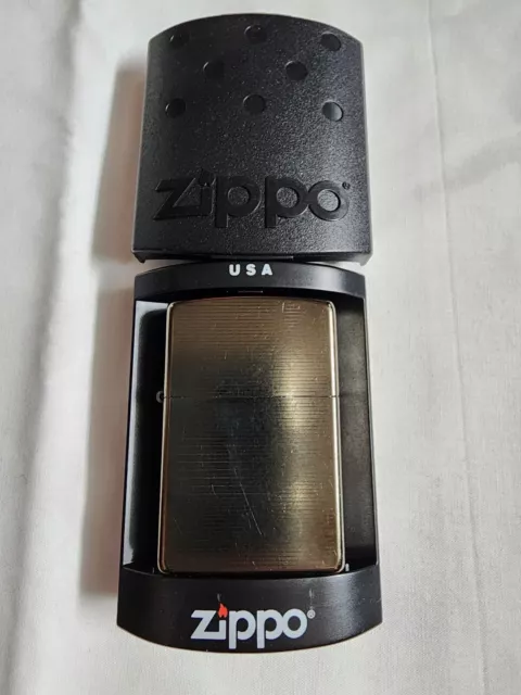 Zippo 2006 Lighter Black Ice With Box. NEW SEALED UNUSED. RARE