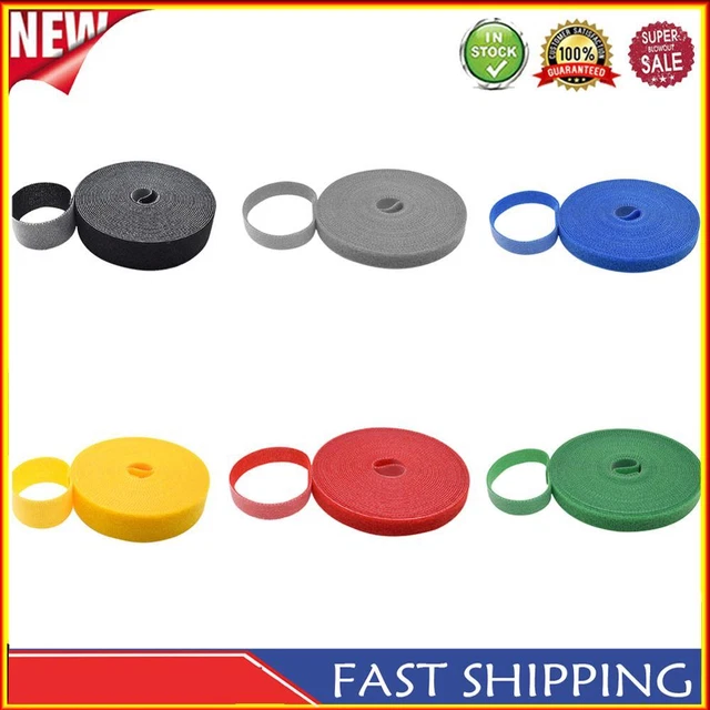 Portable Line Wrap Band Wire Organizer Holder Self Adhesive Cable Fastener Tape