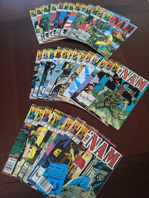 The 'Nam Comic Lot 1-39 / Marvel / 1986-89