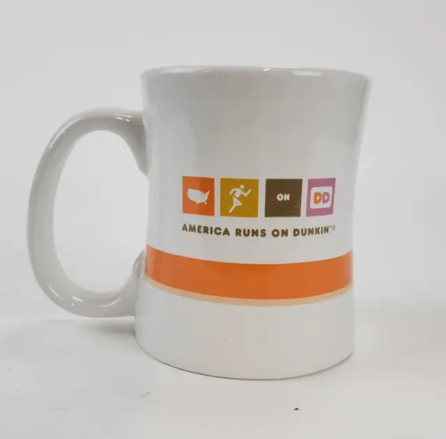 Dunkin Donuts Large 14 Ounce Ceramic Coffee Cup Mug Dated 2008