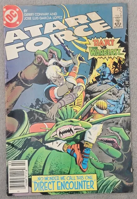 DC comics Atari Force #2, #3, #5, & #7 Lot of 4 (1980's) Low Grade Reader copies 2
