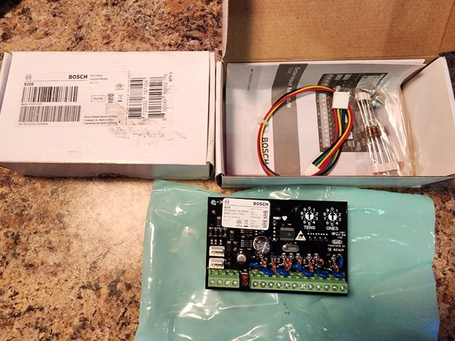 Two Bosch B208 SDI2 8 Input Expansion Modules