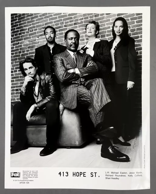 1997 413 Hope Street Richard Roundtree TV Series Show VTG Press Photo Martin